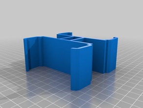 dual nerf rivista titolare di spessore edizione giocattolo gioco accessori 3d print model - Mito3D