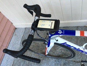 iphone 6 unu batteria in caso di montaggio biciclette sport all'aperto moto portatile usb della triathlon 3d print model - Mito3D