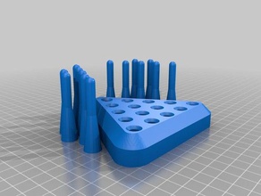 peg puzzel puzzels 3d print model - Mito3D