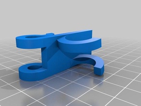 schlauchhalterung diy 3d print model - Mito3D