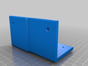 ikea lack table corner brace diy bracket ikea-hack 3d print model - Mito3D