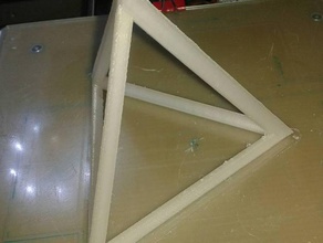 tetrahedron math educational maths solid 3d print model - Mito3D