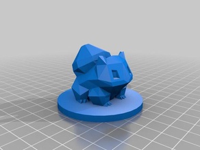 bulbasaur 001 3 d impresión 3d print model - Mito3D