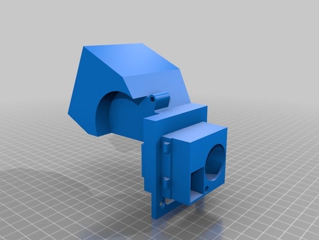 fabtotum protohead v6 bowden 3d la stampa creato freecad 3D print model - Mito3D