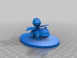 ivysaur 002 3 d impresión 3d print model - Mito3D