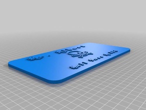 abert işaretler logoları özelleştirilmiş 3d print model - Mito3D