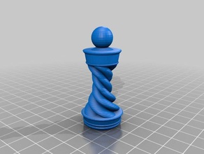 spiral piece toys games customized 3d print model - Mito3D