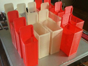 aanpasbare onderdelen container containers bakken customizer openscad organisatie opslag 3d print model - Mito3D