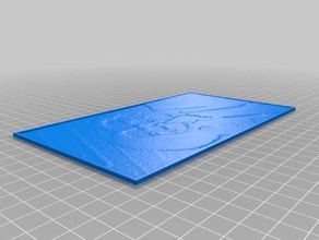 il mio personalizzato invertido 2d arte 3d print model - Mito3D