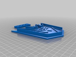 decepticon de coupeur biscuit timbre cuisine manger 3d print model - Mito3D