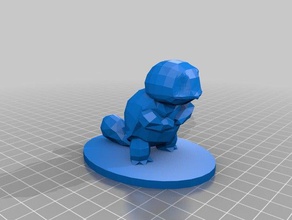 squirtle 007 3d printing