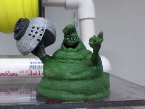 blob sculptures la créature holloween 3d print model - Mito3D
