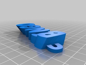 bingo keyfob organization customized 3d print model - Mito3D