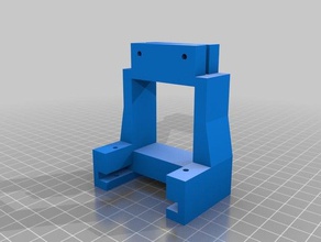 bulldog xl extruder mount bi25 3d printer accessories 3d print model - Mito3D
