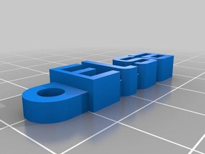 elsa keychain organization customized 3d print model - Mito3D