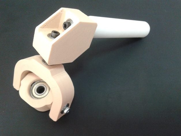steadycam printed holder diy gimbal steadicam 3D print model - Mito3D