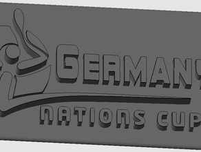 tag germany isbo nations cup 2015 signs logos 3d print model - Mito3D