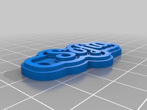 sofia chaveiro organização personalizado 3d print model - Mito3D