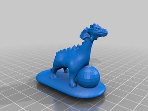 dragonball esculturas livre robertus keers roterdão 3d print model - Mito3D