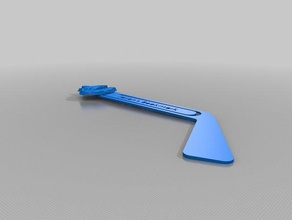 canucks hockey bookmark accessories 3d print model - Mito3D