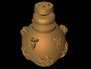 dragón de la botella las esculturas robertus keers rotterdam 3d print model - Mito3D