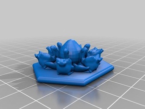 grande ovo de caixa esculturas robertus keers roterdão 3d print model - Mito3D