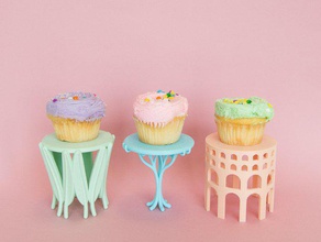 cupcake holders decor cupcakes wedding weddings cake 3d print model - Mito3D