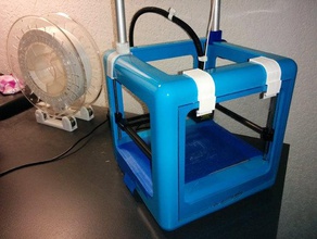 m3d behuizing de printer accessoires acryl geval micro 3d print model - Mito3D