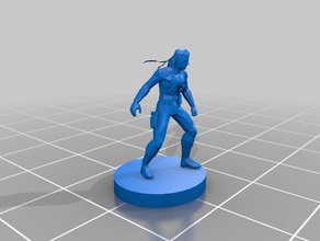 solid snake amiibo 3d stampa 3d print model - Mito3D