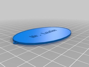 mr laufer llaveros personalizado 3d print model - Mito3D