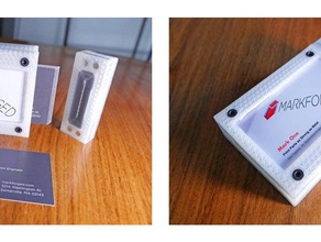 dan topjian&rsquos reforzada de fibra carbono negocios titular la tarjeta accesorios insertar 3d print model - Mito3D