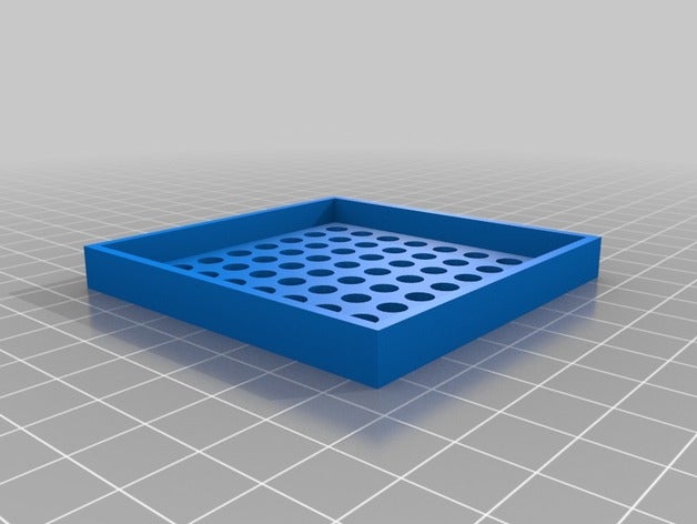 prova matrice 8x8 l'elettronica personalizzato 3D print model - Mito3D