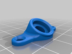 rostock kossel asta magnetica telaio di montaggio 3d la stampante parti magnetico effector 3d print model - Mito3D