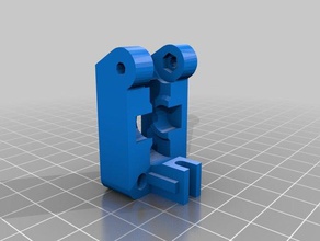gregs wade fortalecido extrusor de la polea filamento 3 mm 3d impresora extrusoras 3d print model - Mito3D