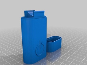portable battery case full-sized batteries diy 3d print model - Mito3D