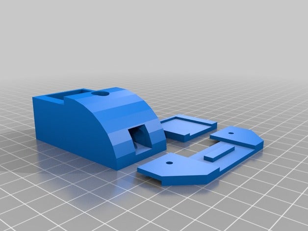 indy 250 mini quad câmara mountbumper versão 3 d impressão 3D print model - Mito3D