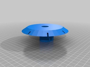 scarico doccia foro ovale bagno 3d print model - Mito3D