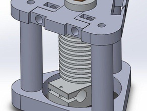 e3d v6 bowden rostock'ta max v1v2 monte edin yazıcı parçalar v2 3d print model - Mito3D