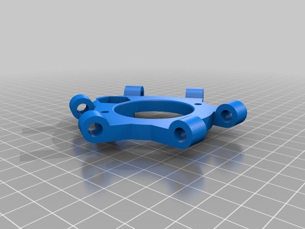 rostock penholder proximity sensor modeled geeetech 3d printer parts 3D print model - Mito3D