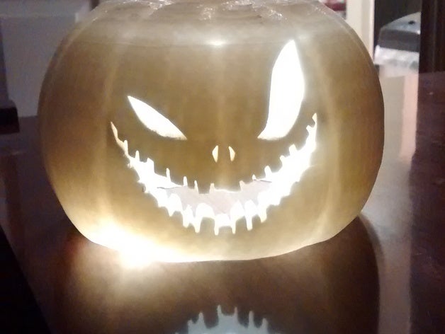 linterna de jack decoración halloween jack-o-lantern calabaza 3D print model - Mito3D