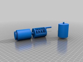 micro-système d'engrenages planétaire 3d de l'impression expérimentale mécanique 3d print model - Mito3D