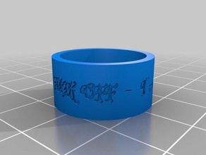 mijn maat ring ringen 3d print model - Mito3D