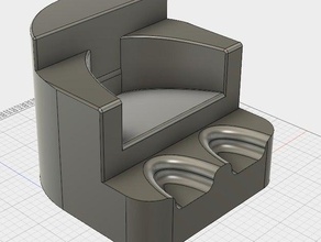 stoop stool diy mdf tenkaizubudokai 3d print model - Mito3D