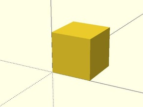 customizable cube 3d printing tests customizer testupload test print 3d print model - Mito3D