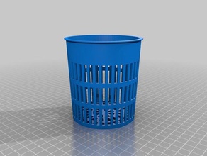 mijn maat parametrische netto-pot netto-cup hydrocultuur aeroponics fogponics outdoor tuin 3d print model - Mito3D