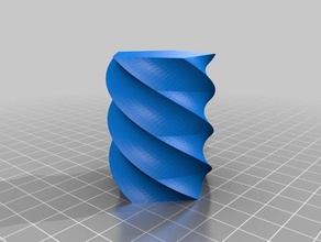 vaso di forma arredamento 3d print model - Mito3D