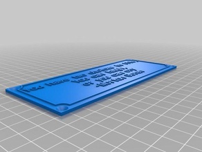 mi personalizados simple cartel con el nombre signos logotipos 3d print model - Mito3D