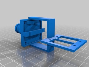 akıcı pan tilt kefen pz0420m rc araç gerçek mekanizma 3d print model - Mito3D
