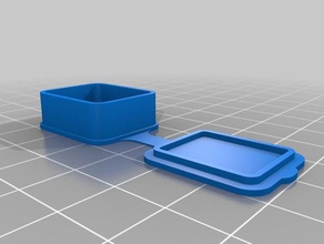 taşınabilir özelleştirilmiş şeker kutusu benim tur kaplar 3d print model - Mito3D