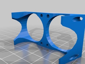 soporte ventilador de 30x30 3d la impresión smartrapcore 3d print model - Mito3D